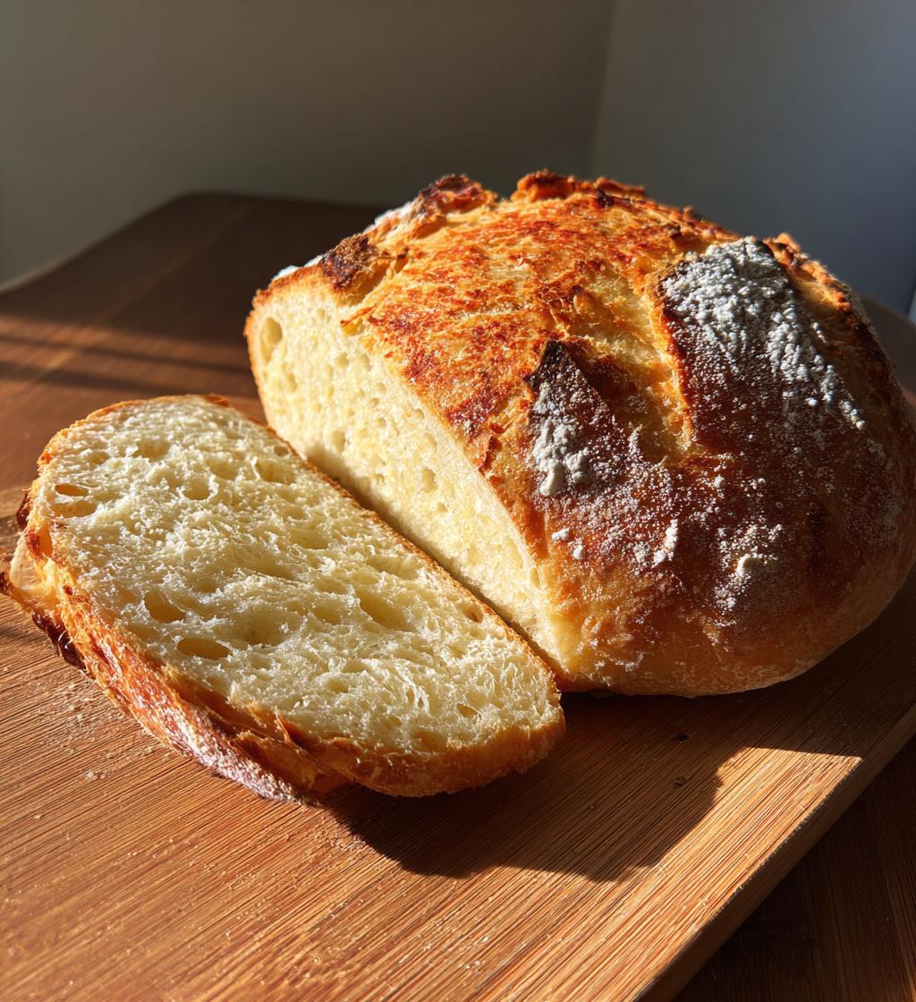 quick and easy no knead bread