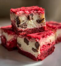 red velvet cheesecake bites