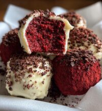 red velvet truffles