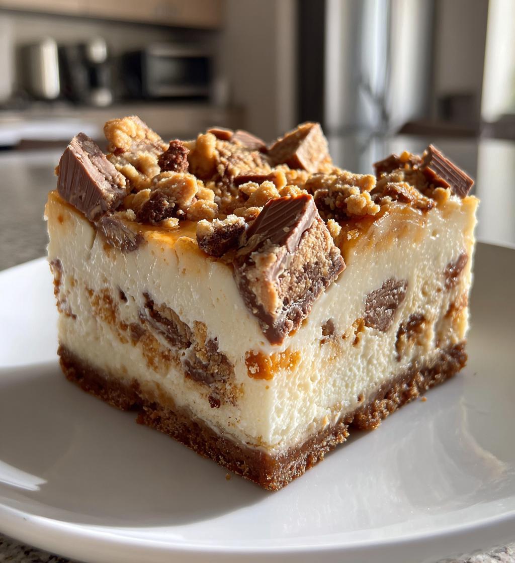 reeses butterfinger cheesecake bars recipe