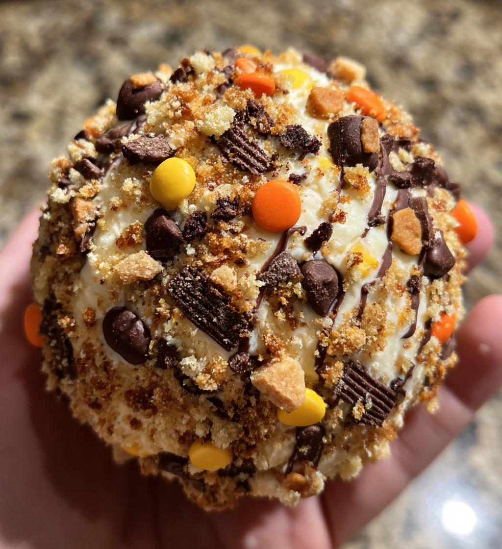 reeses cheese ball peanut butter bliss - detail 1