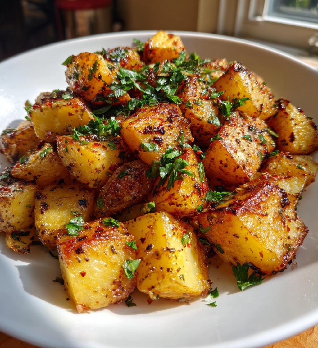 roasted garlic idaho potatoes - detail 1