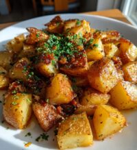 roasted garlic idaho potatoes