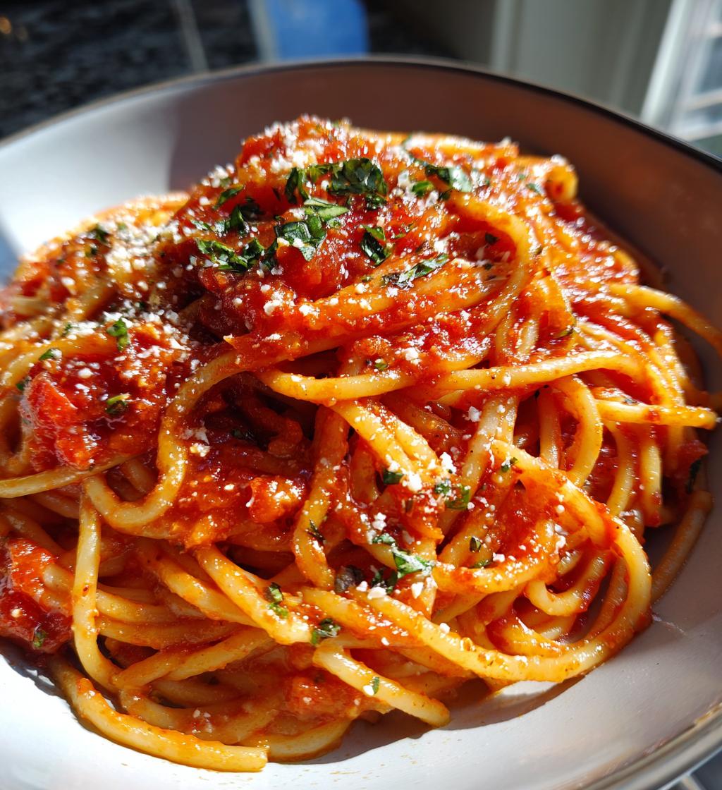 roasted tomato pasta sauce recipe