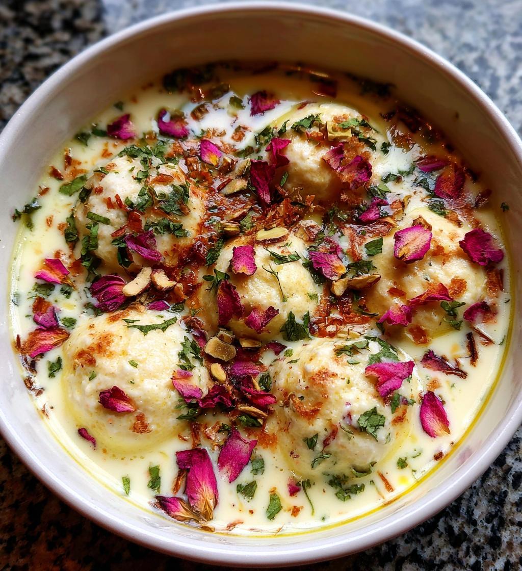rose rasmalai - detail 1