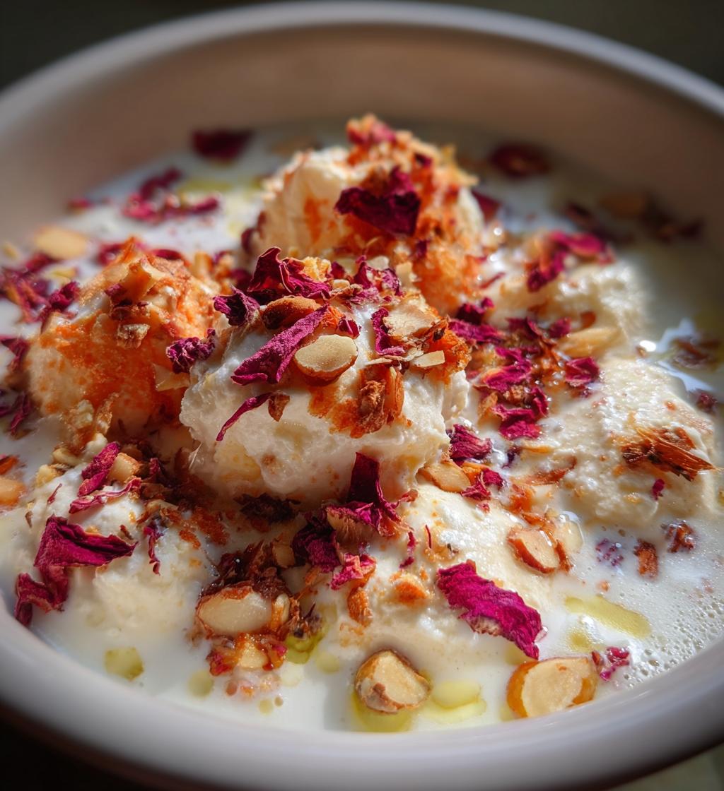 rose rasmalai