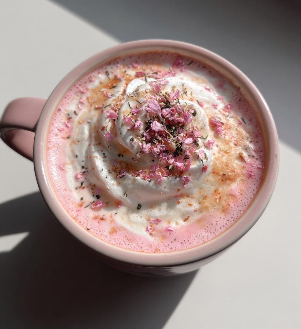 sakura latte
