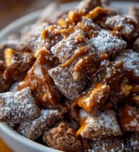 salted caramel muddy buddies