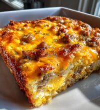 sausage hashbrown breakfast casserole