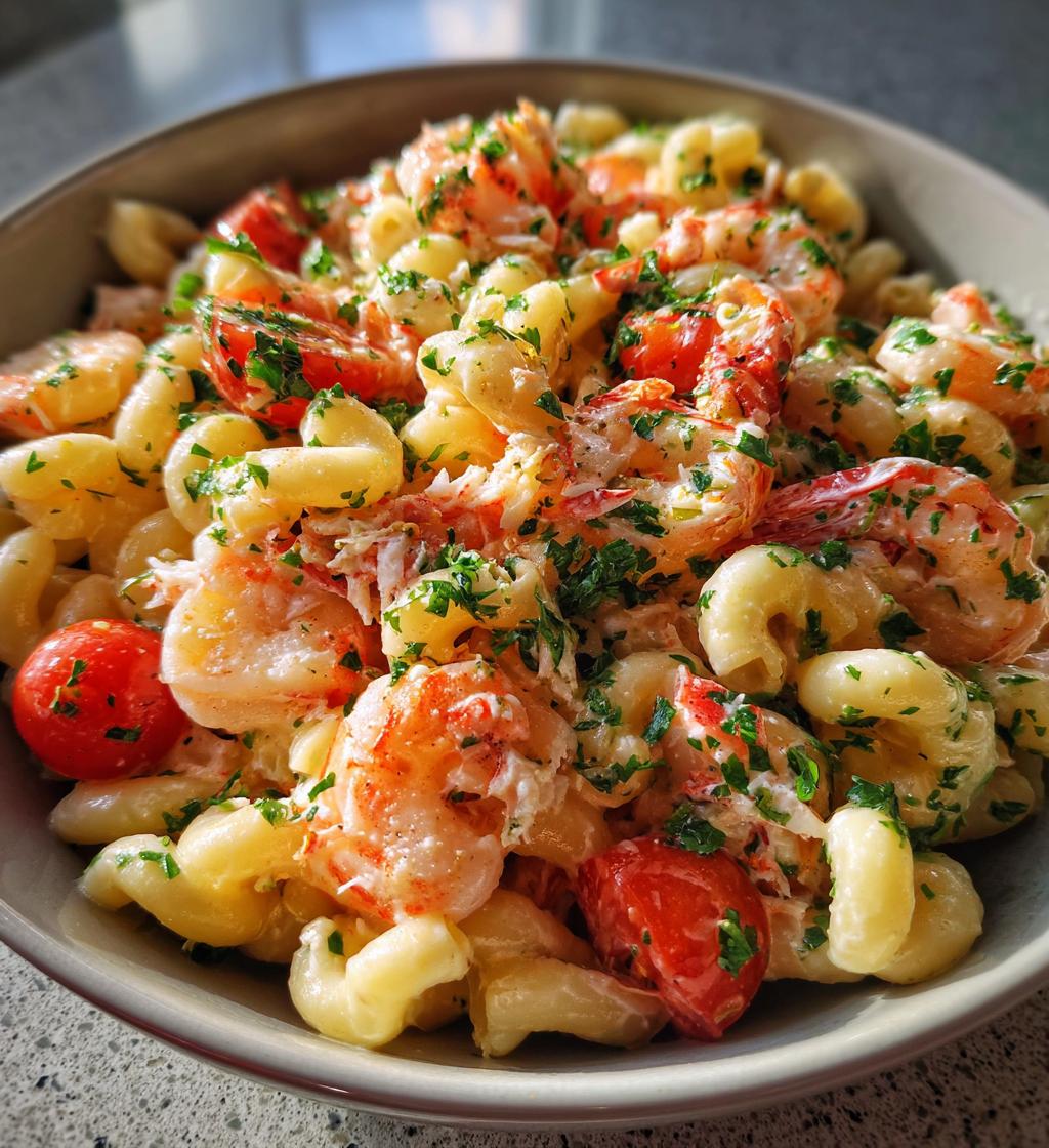 seafood pasta salad