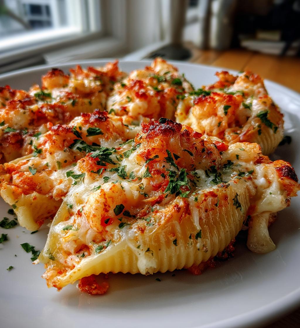 seafood stuffed shells