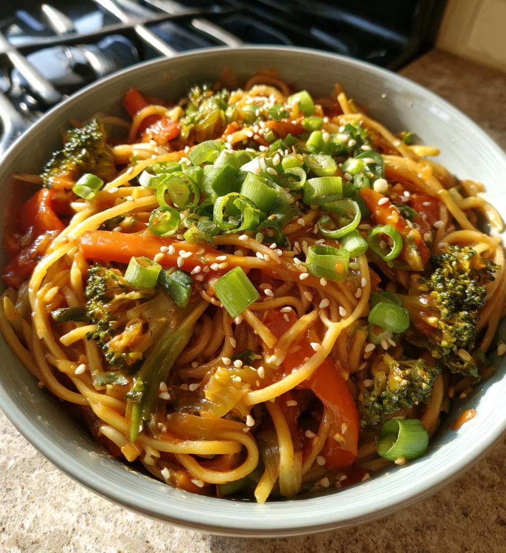 sesame noodle bowls