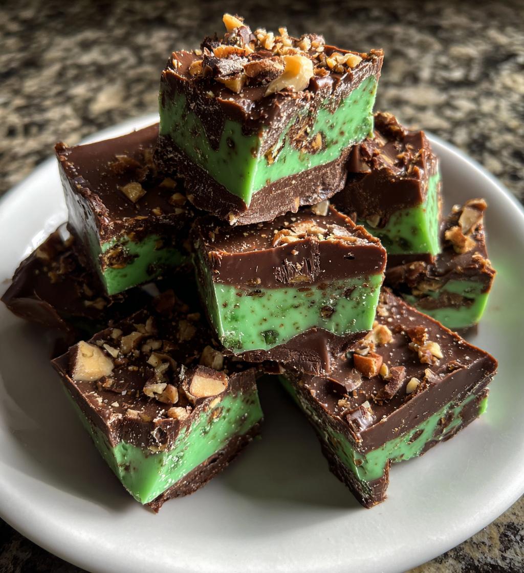 shamrock fudge
