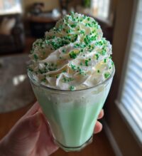 shamrock mint milkshake