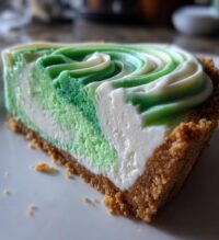 shamrock swirl pie