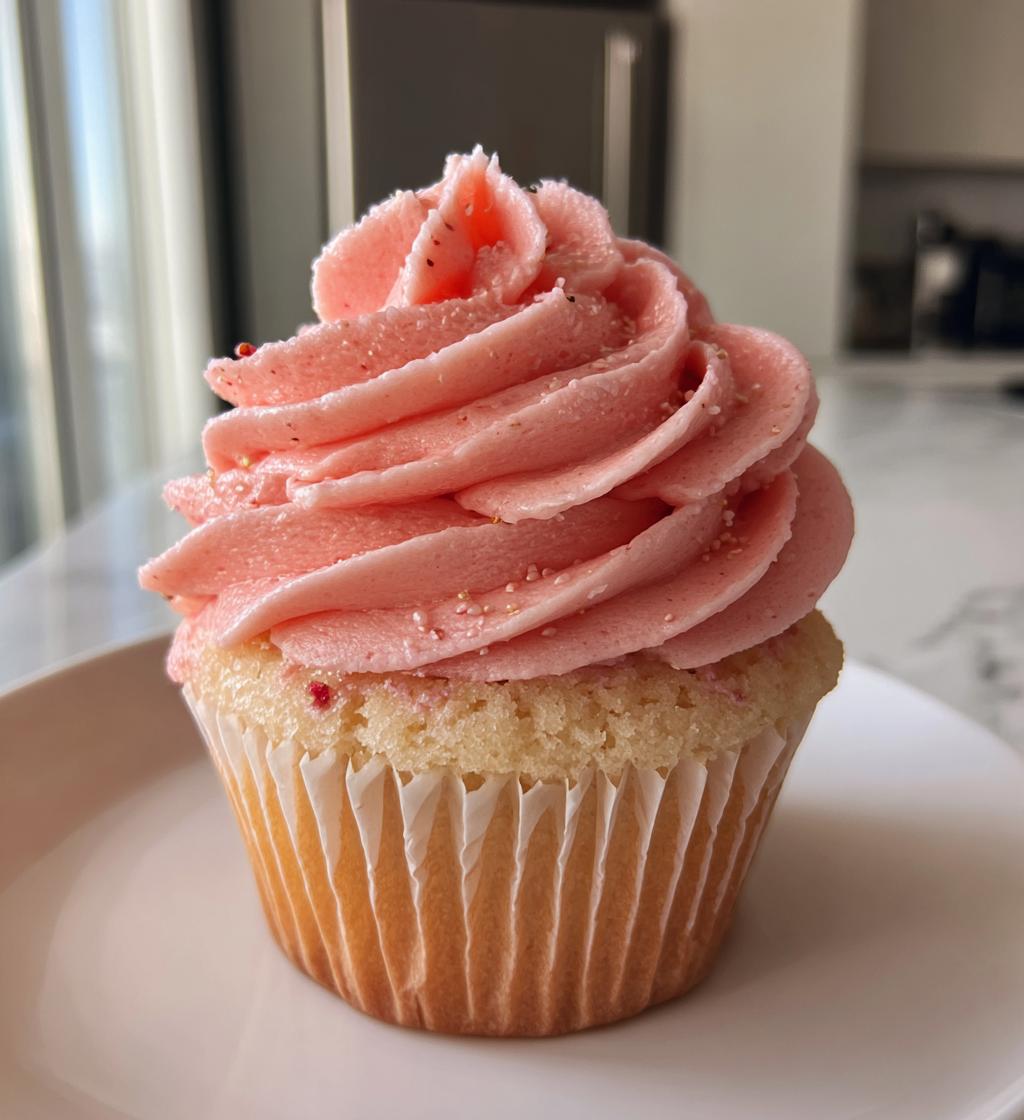 sinful strawberry buttercream - detail 1