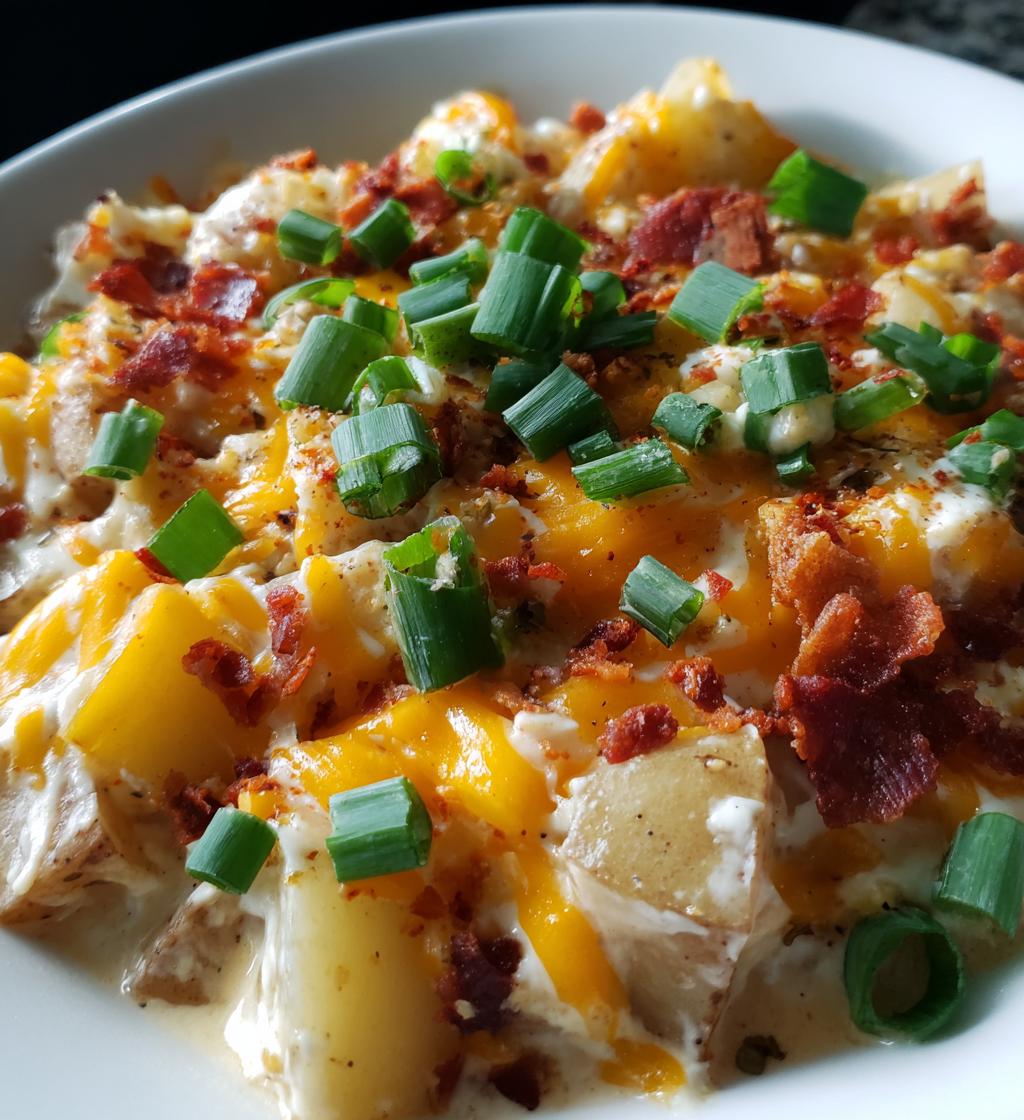 slow cooker cajun potato soup - detail 1