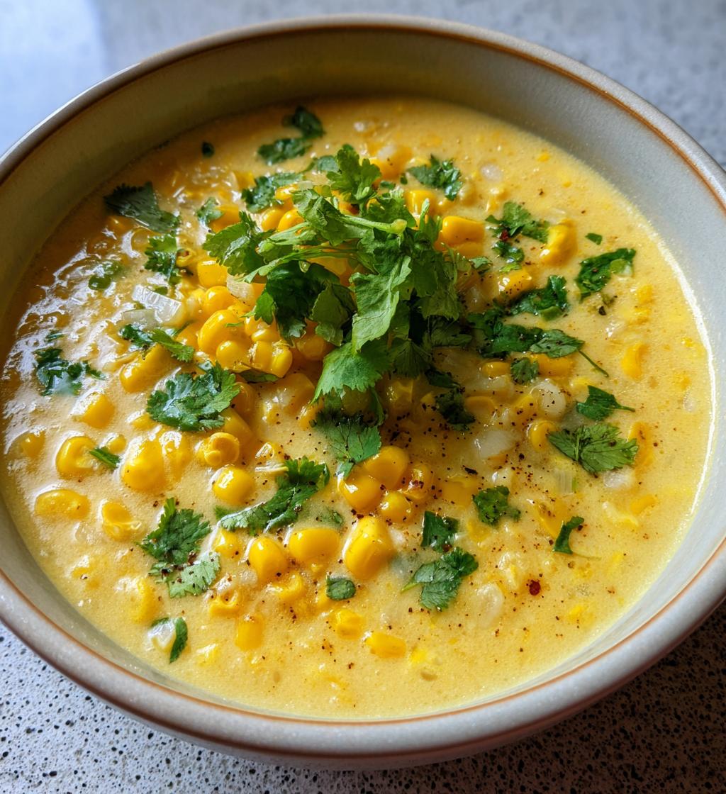 slow cooker mexican street corn soup