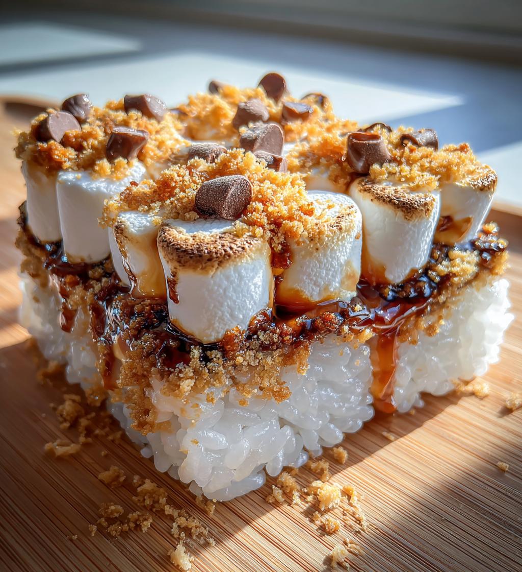 smores sushi recipe