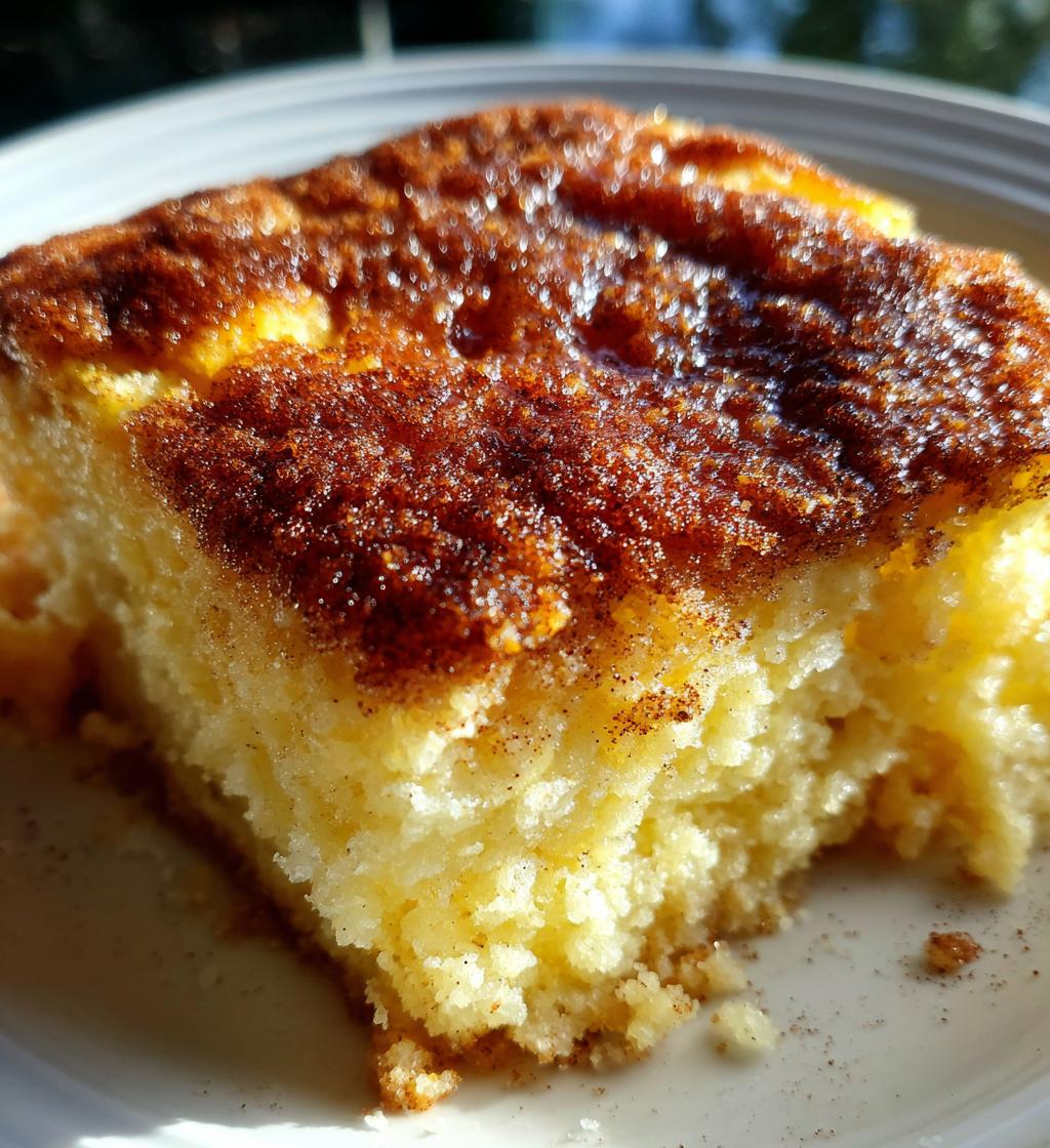 snickerdoodle cobbler - detail 1