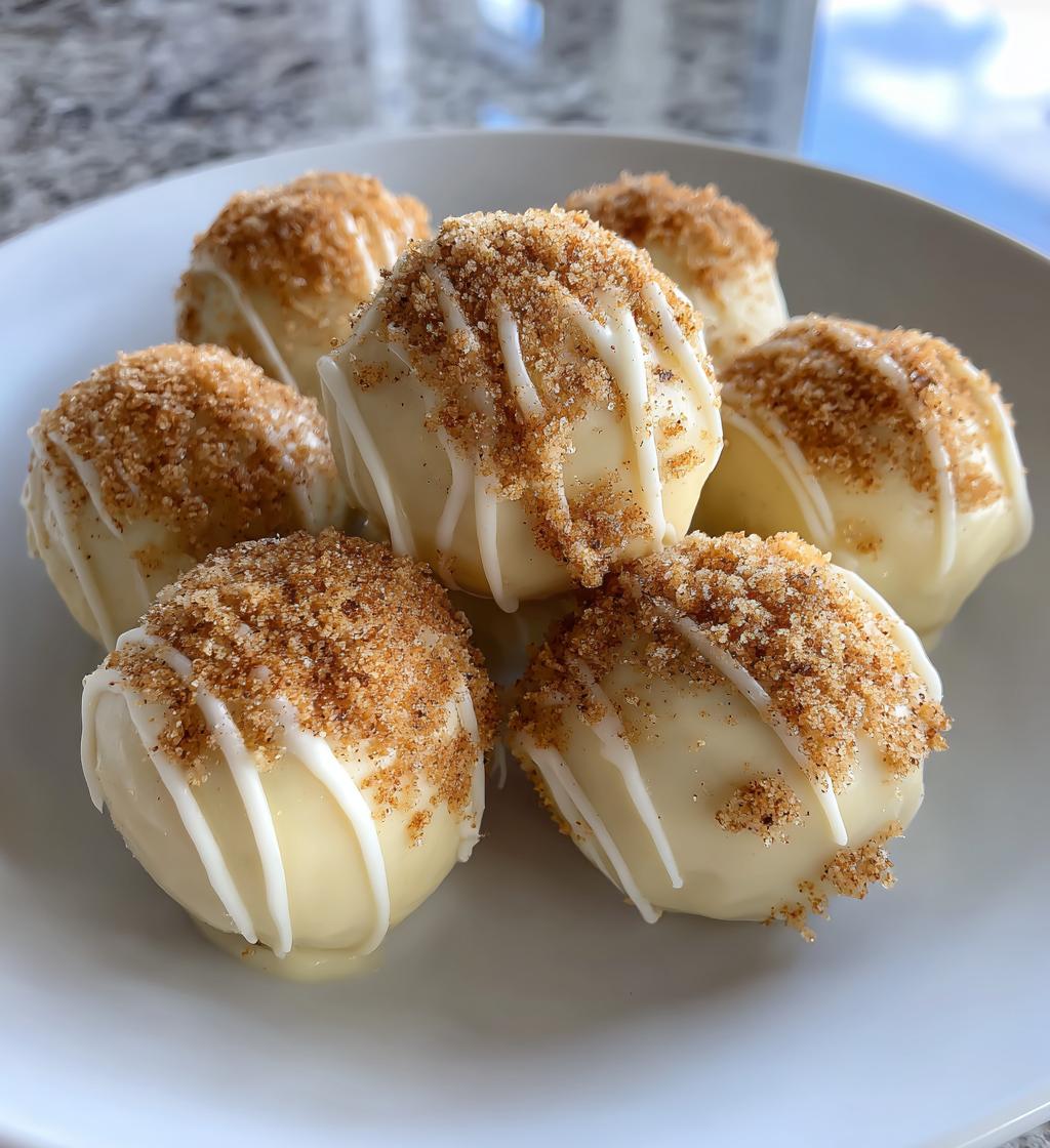 snickerdoodle truffles