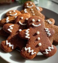soft chewy gingerbread men cookies