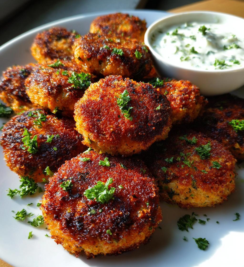 southern salmon croquettes - detail 1