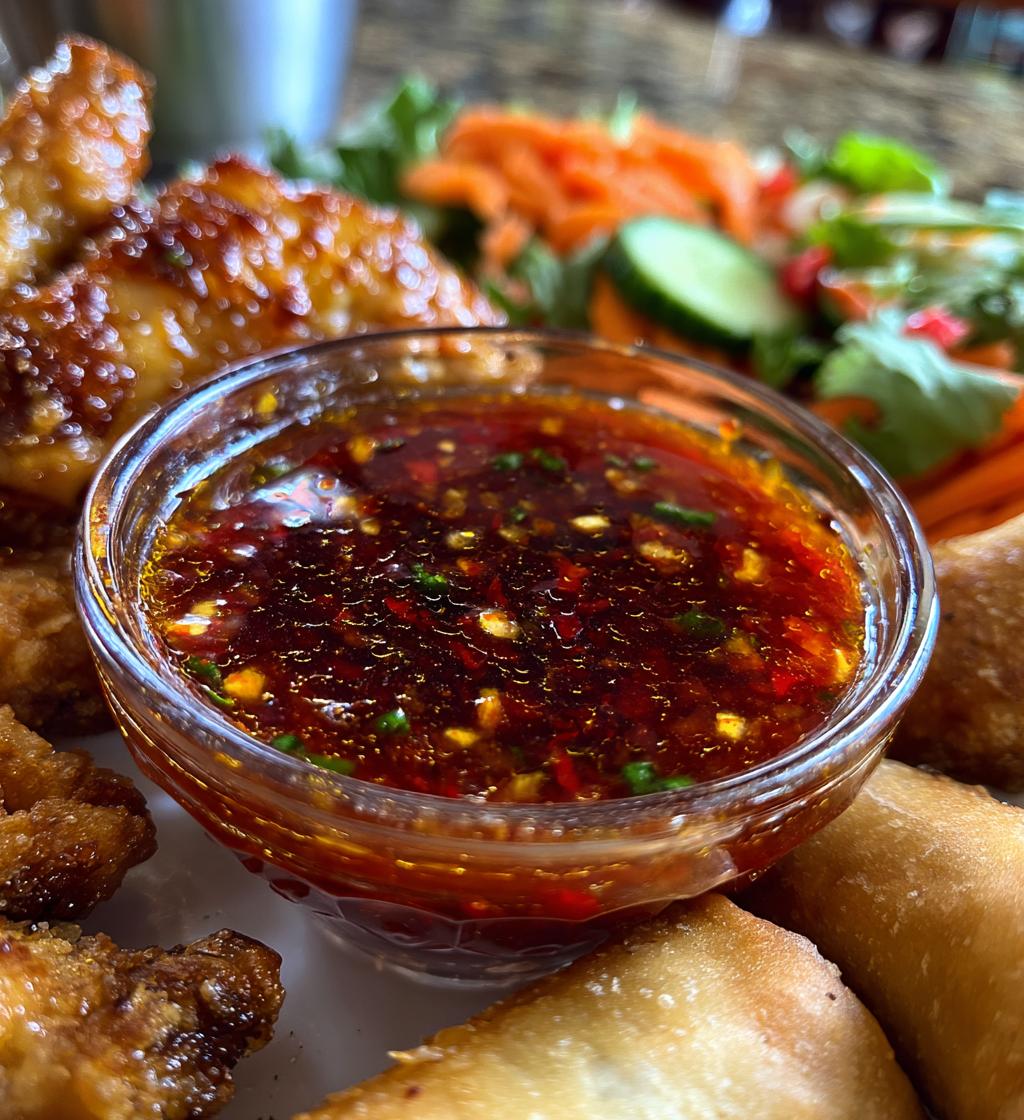 spicy honey garlic dipping sauce