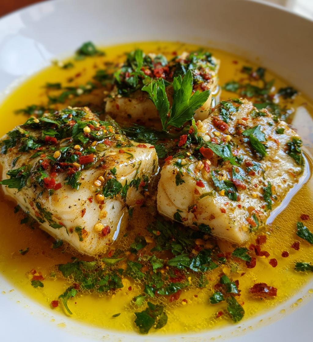 spicy lemon fish soup - detail 1