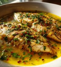 spicy lemon fish soup