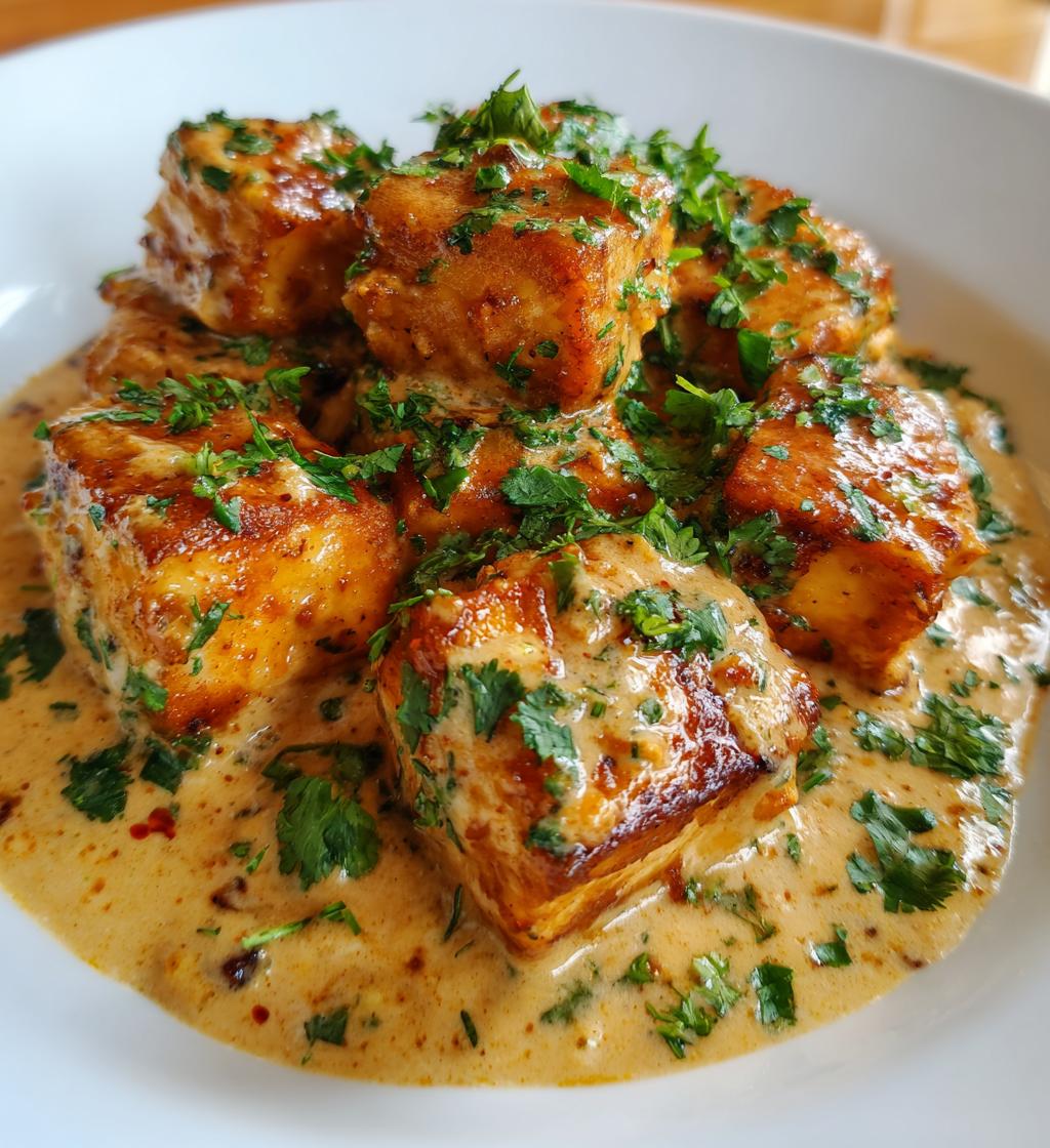 spicy tofu with creamy coconut sauce recipe