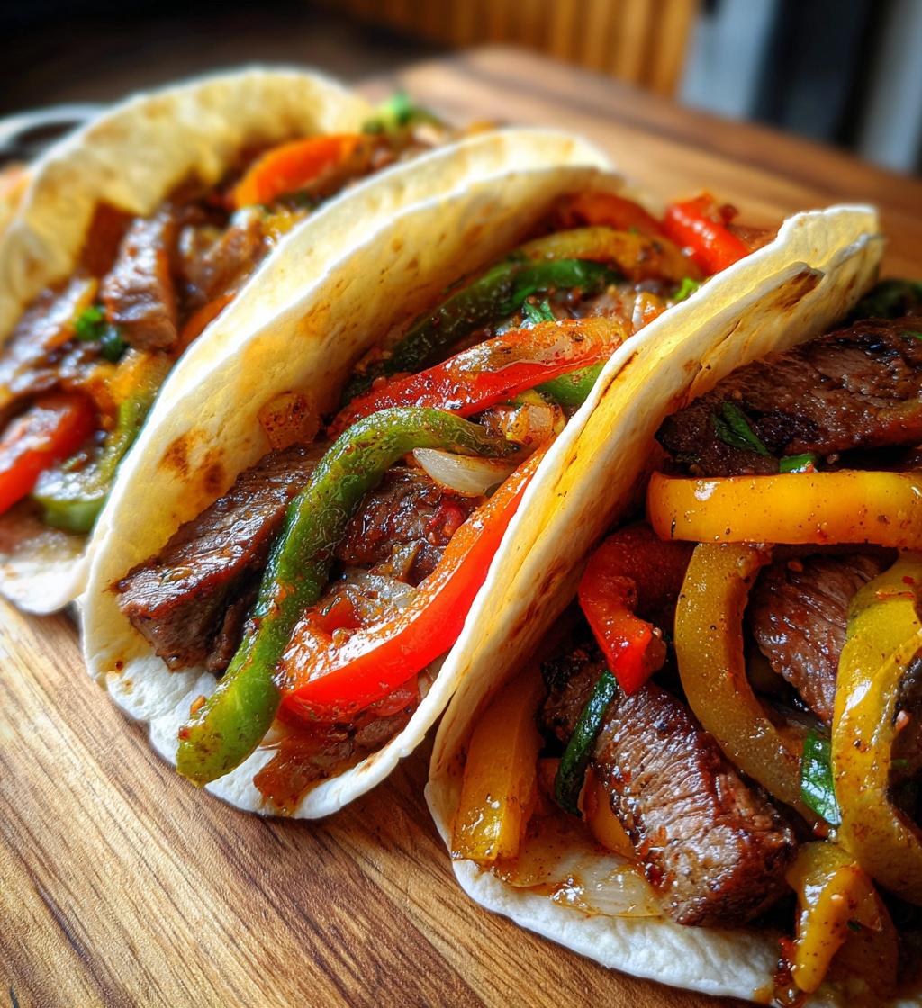 steak fajitas - detail 1