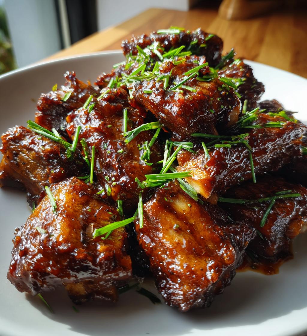 sticky asian pork ribs