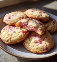 strawberry cheesecake cookies