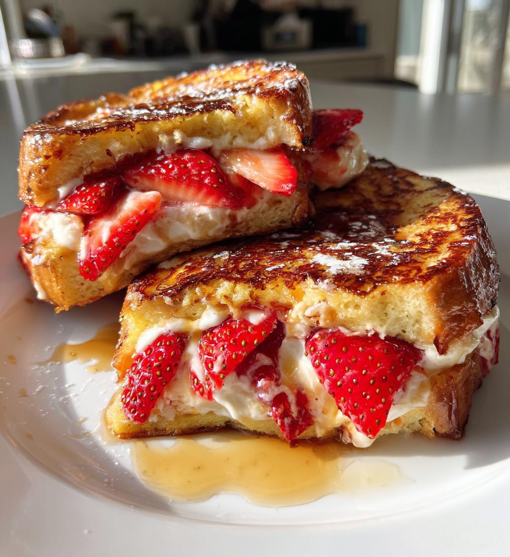 strawberry cheesecake french toast recipe