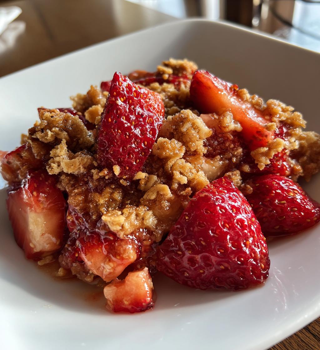 strawberry crunch recipe