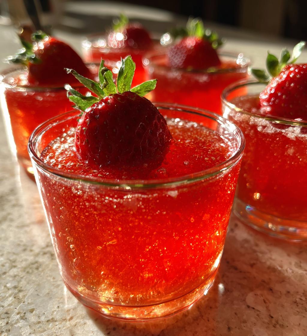 strawberry daiquiri jello shots recipe