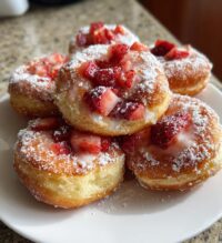 strawberry donut rolls recipe