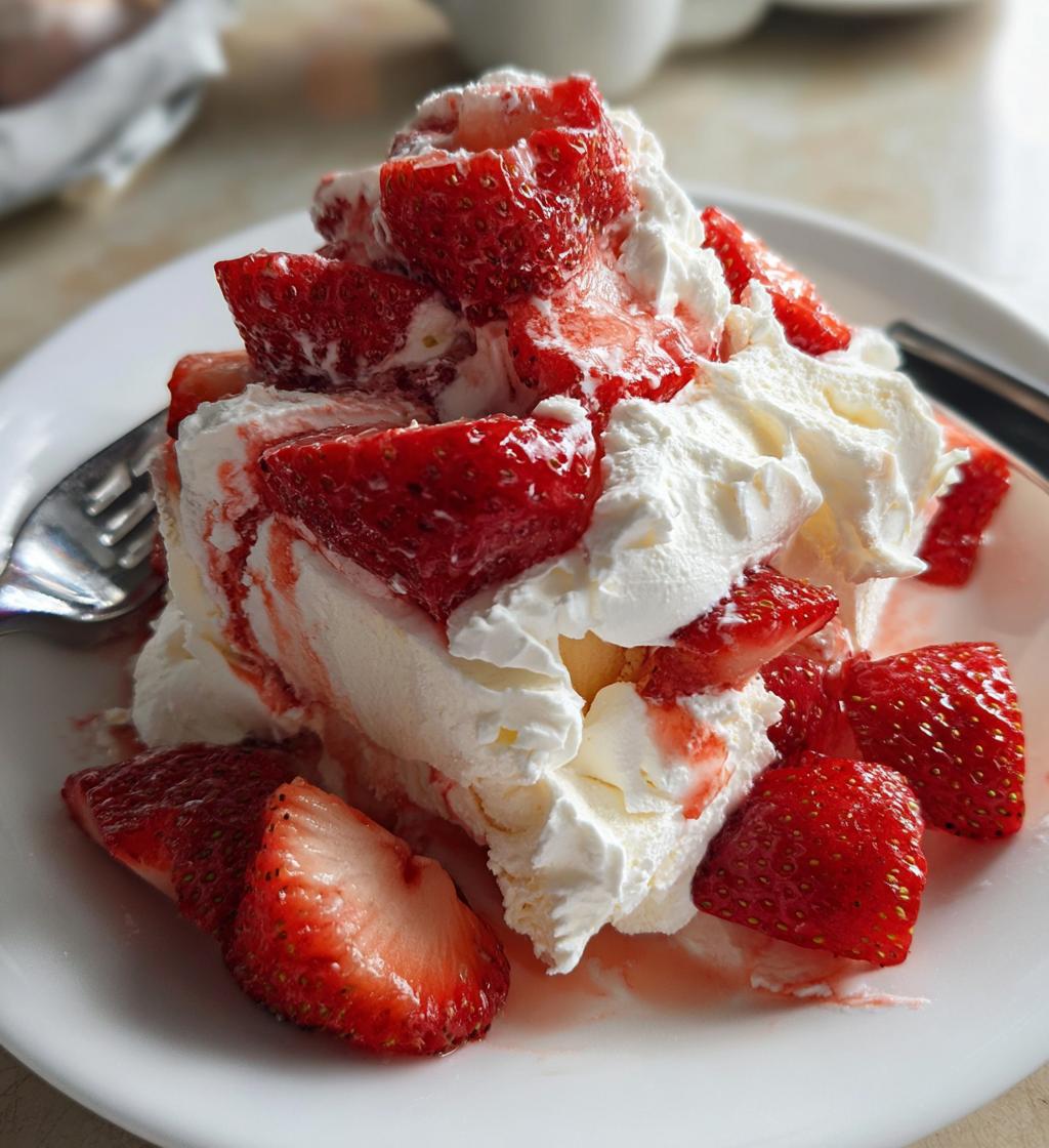 strawberry fluff