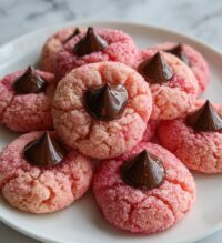 strawberry kiss cookies