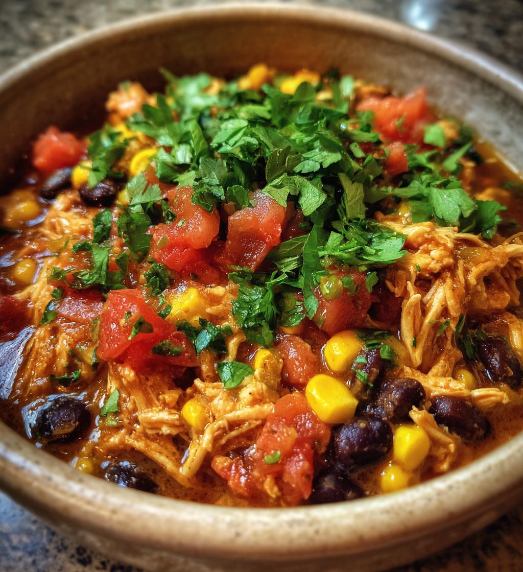 street corn chicken chili - detail 1