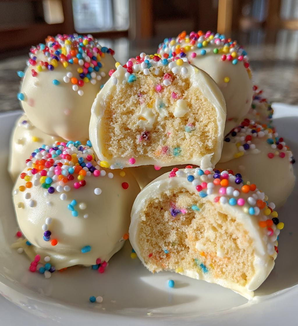 sugar cookie truffles - detail 1