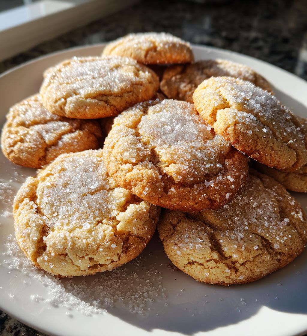 sweet crunchy sugar cookies - detail 1