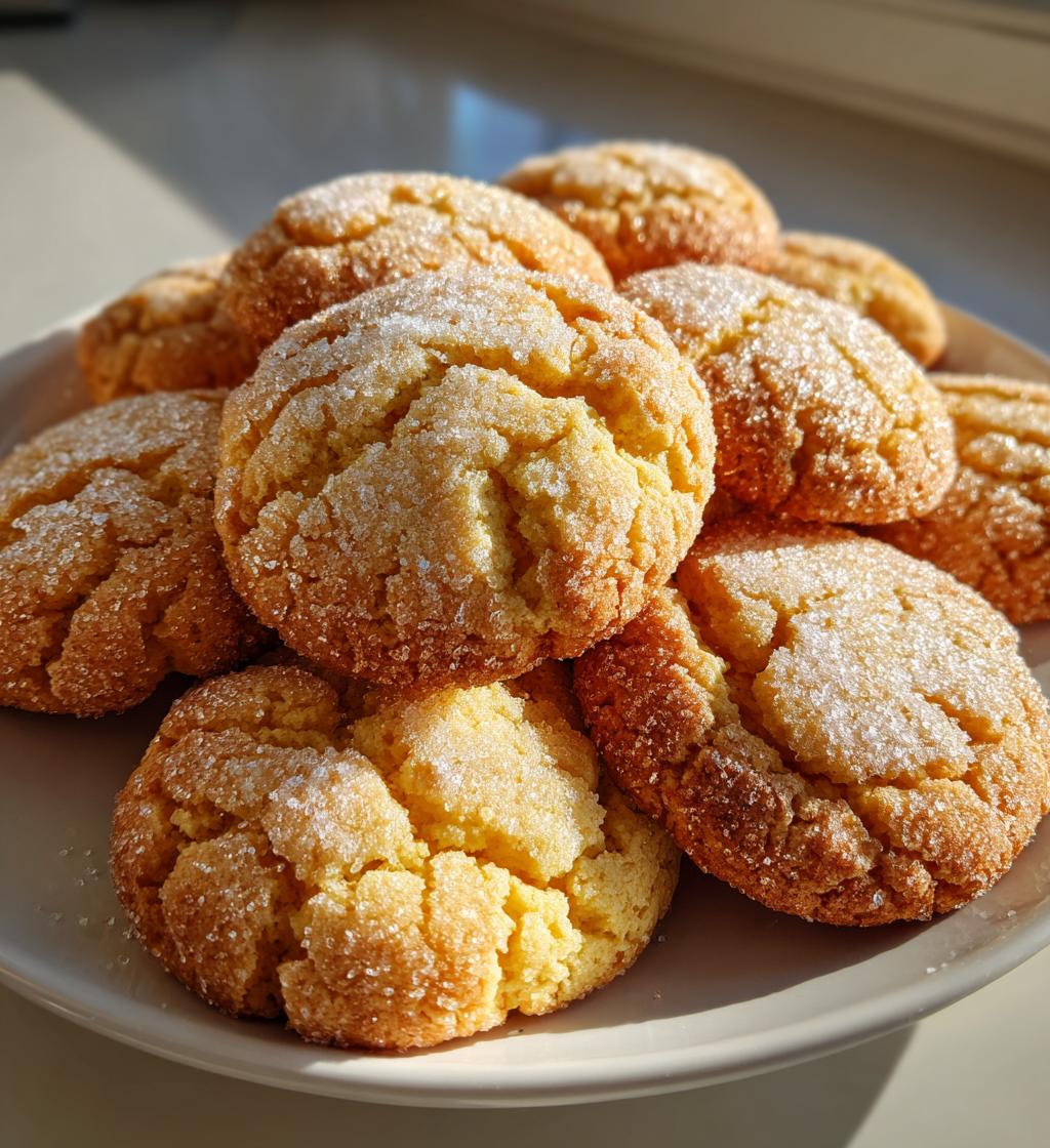 sweet crunchy sugar cookies
