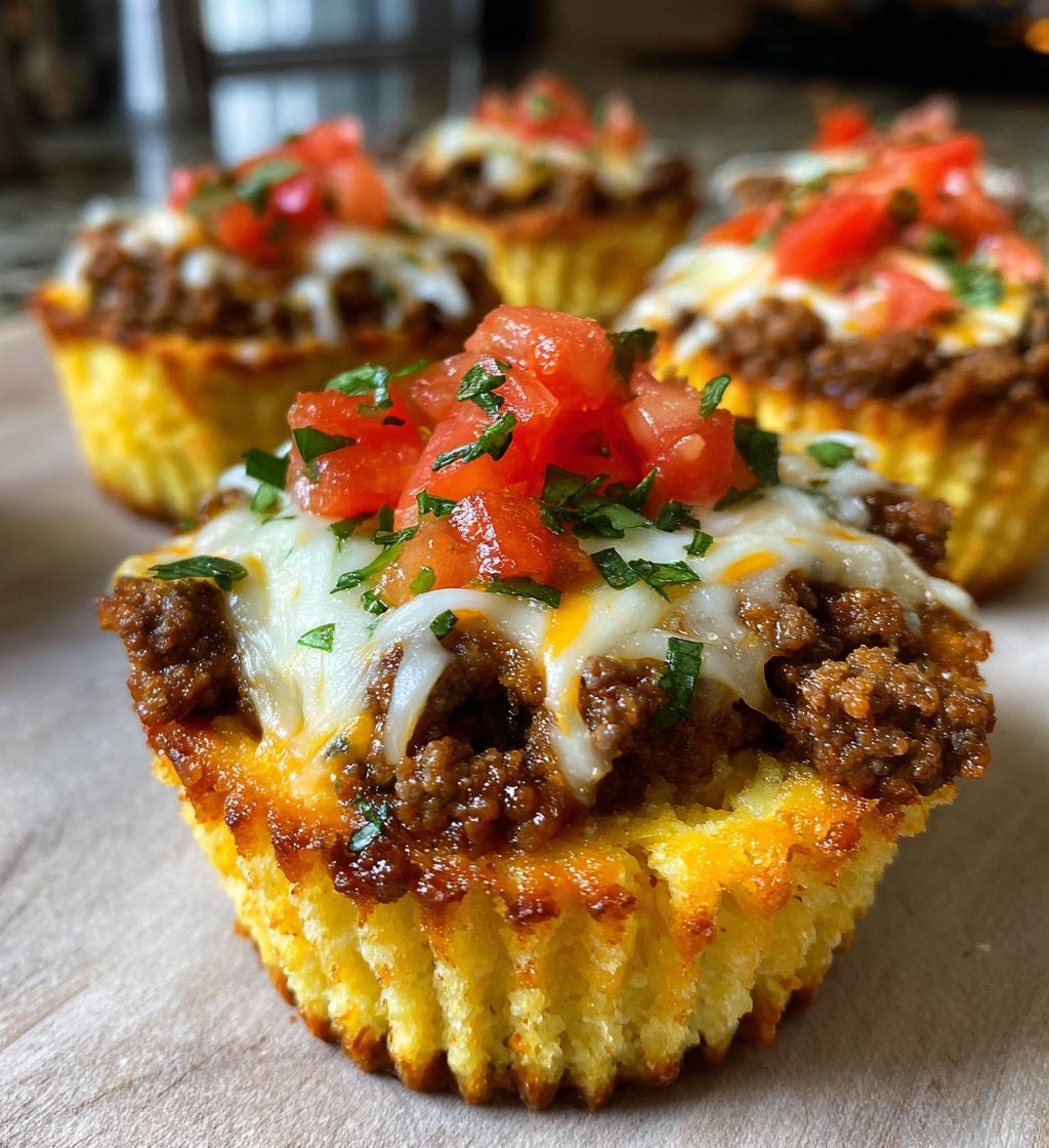 taco cupcakes