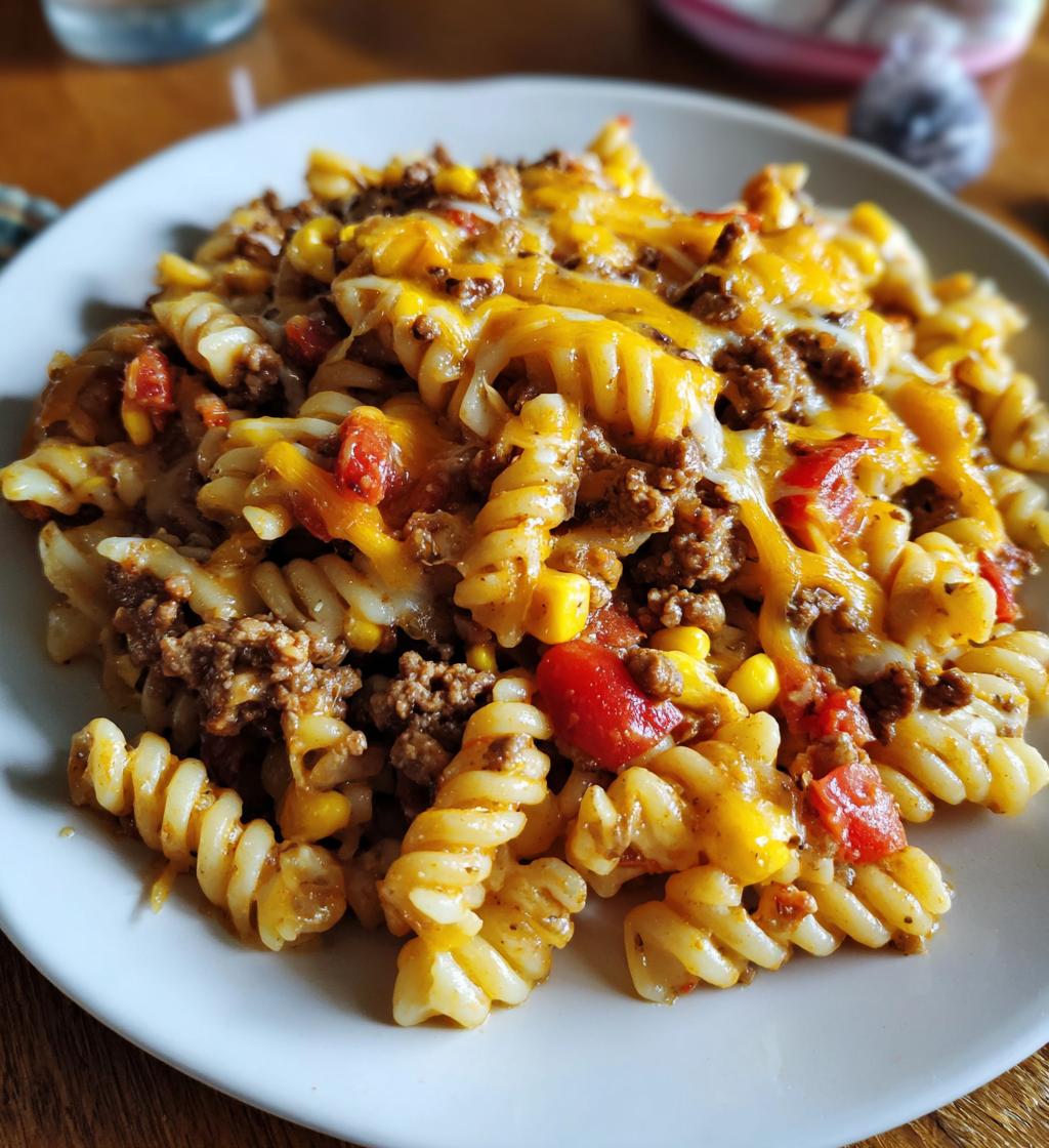 taco pasta recipe