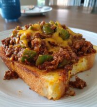 texas toast sloppy joes 2