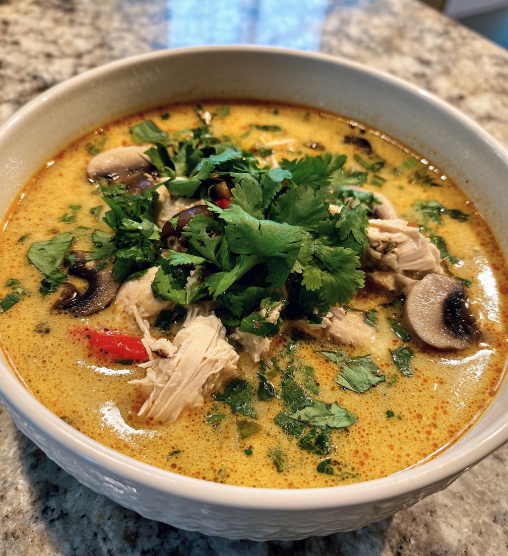 thai coconut soup recipe tom kha