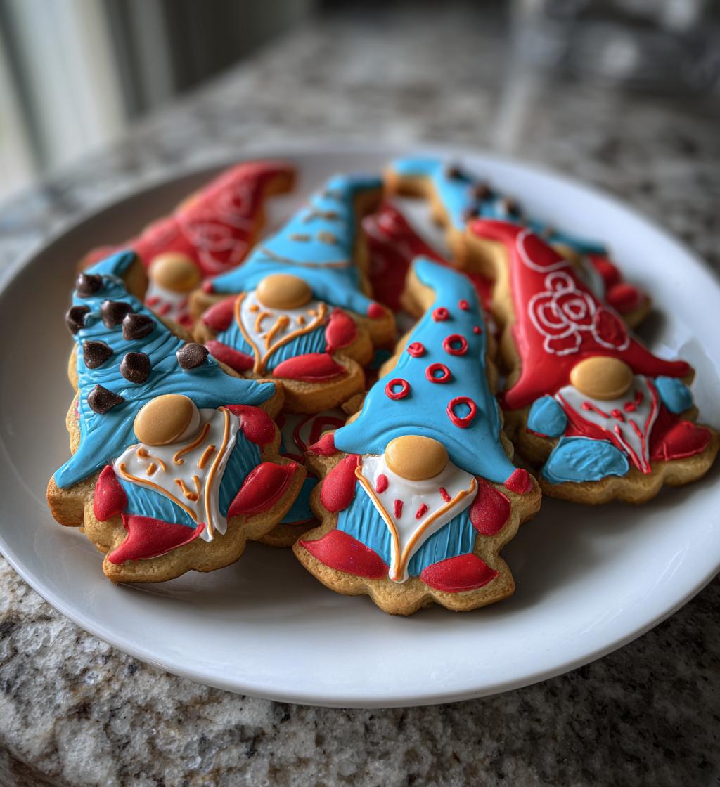 the cutest gnome cookies - detail 1