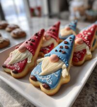 the cutest gnome cookies